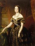 Louis-Edouard Dubufe Portrait of Eugenie de Montijo china oil painting artist